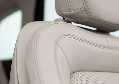 Fine craftsmanship is shown through a detailed image of front-seat stitching. | George Ballentine Lincoln in Greenwood SC