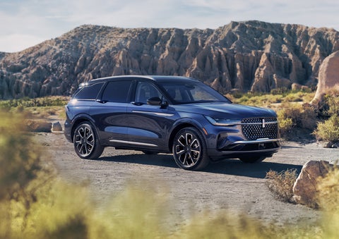 A 2024 Lincoln Nautilus® SUV is parked in a desert national park. | George Ballentine Lincoln in Greenwood SC